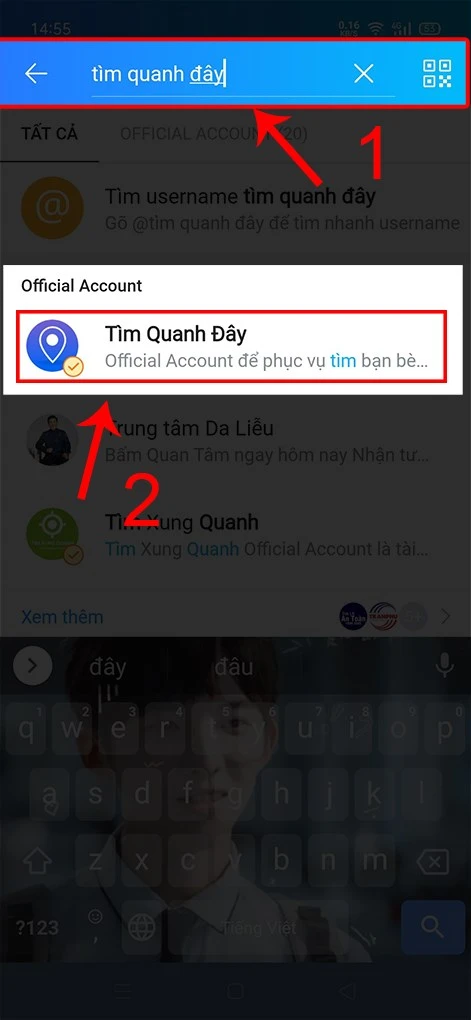Cách bật tắt tính năng tìm quanh đây Zalo mới nhất 19 Tinh nang tim quanh day zalo 4