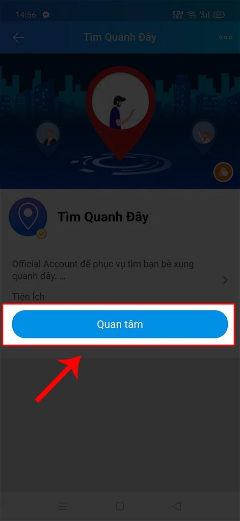Cách bật tắt tính năng tìm quanh đây Zalo mới nhất 20 Tinh nang tim quanh day zalo 5
