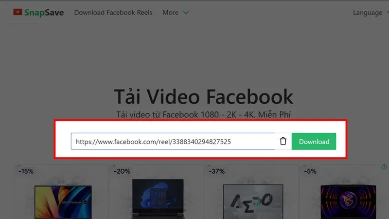 Hướng dẫn cách tải video trên facebook về điện thoại và máy tính cực đơn giản 21 Cach tai video facebook cho may tinh 2