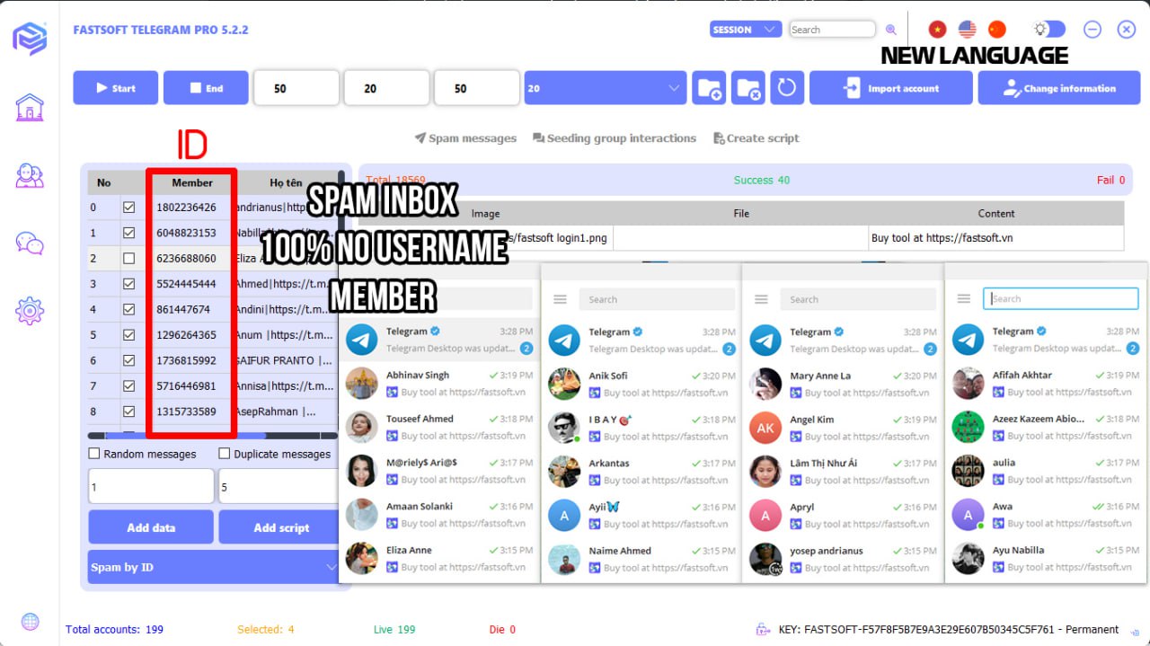 Spam No Username Telegram