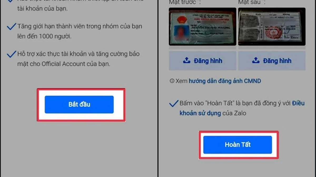 Xác thực tài khoản Zalo nhanh chóng với 3 bước đơn giản 10 Xac thuc tai khoan zalo 4